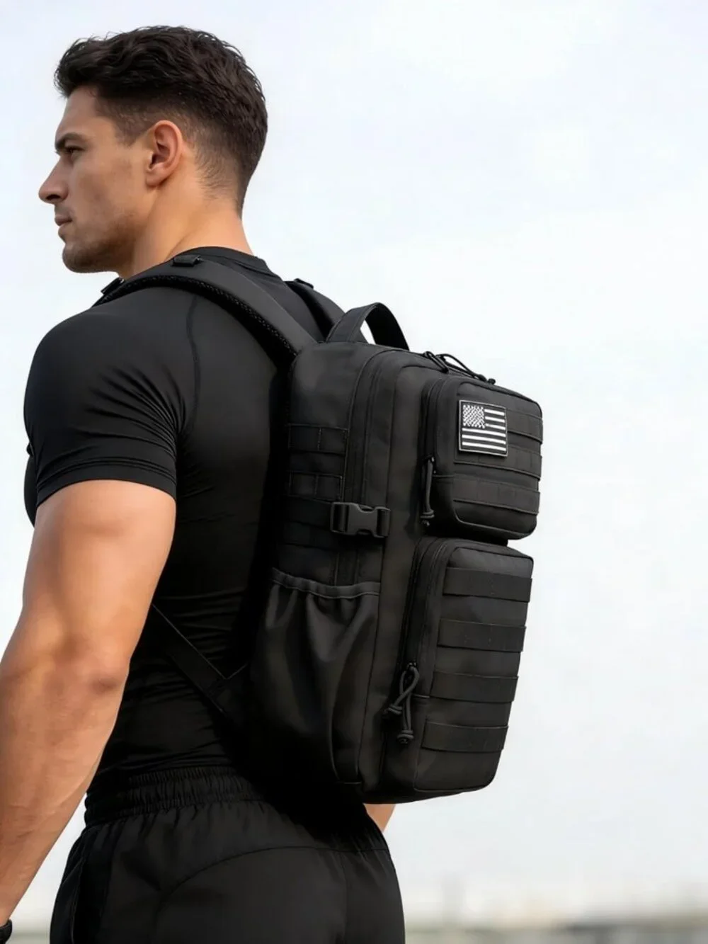 Waterproof Military Tactical Backpack - 3-Day Assault Daypack with Molle & Water